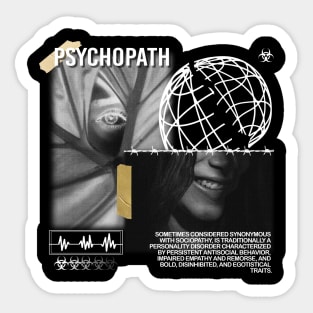 Psychopath Sticker